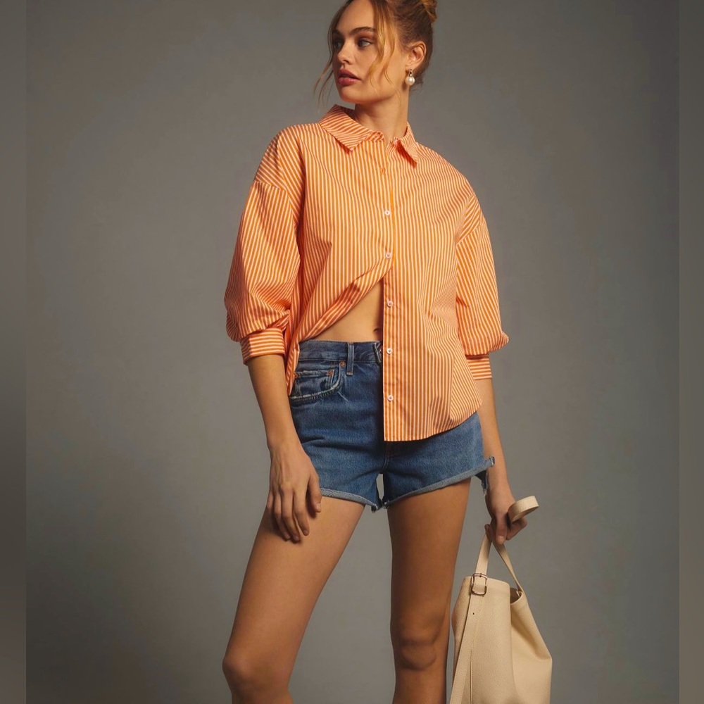 English Factory Button up shirt, size XS